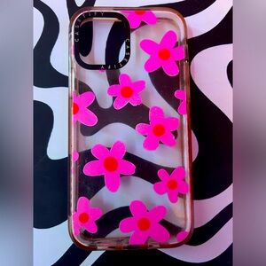 Casetify Pink Flower Iphone 12 case